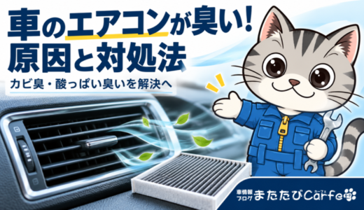車のエアコンが臭い原因は？カビ臭・酸っぱい臭いの対処法と予防策